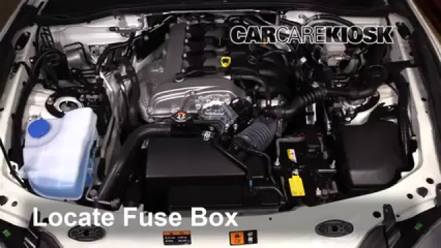 2016 Mazda MX-5 Miata Grand Touring 2.0L 4 Cyl. Fuse (Engine) Replace